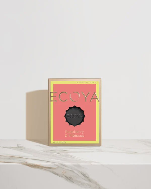 Buy Holiday: Raspberry & Hibiscus Car Diffuser by Ecoya - at White Doors & Co