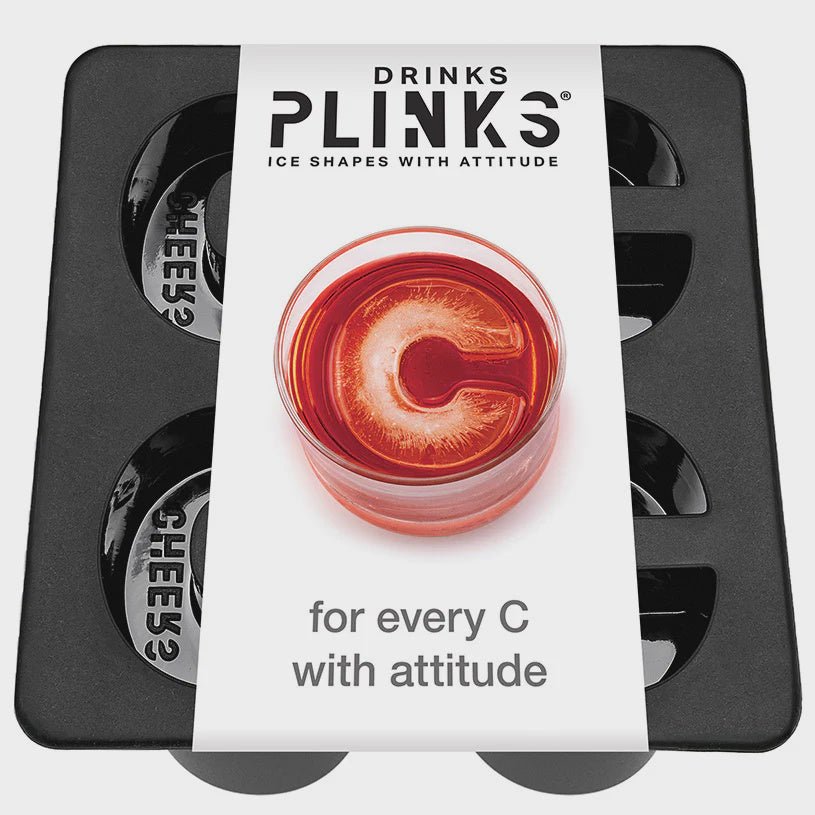 Buy Ice Cube Tray - Letter C by Drinks Plinks - at White Doors & Co