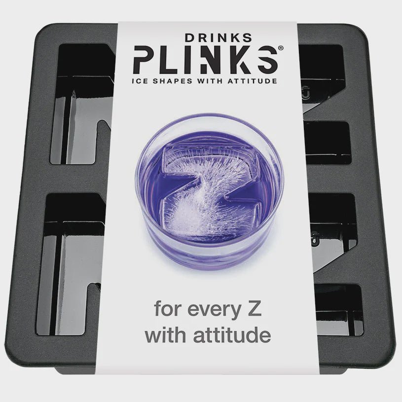 Buy Ice Cube Tray - Letter Z by Drinks Plinks - at White Doors & Co