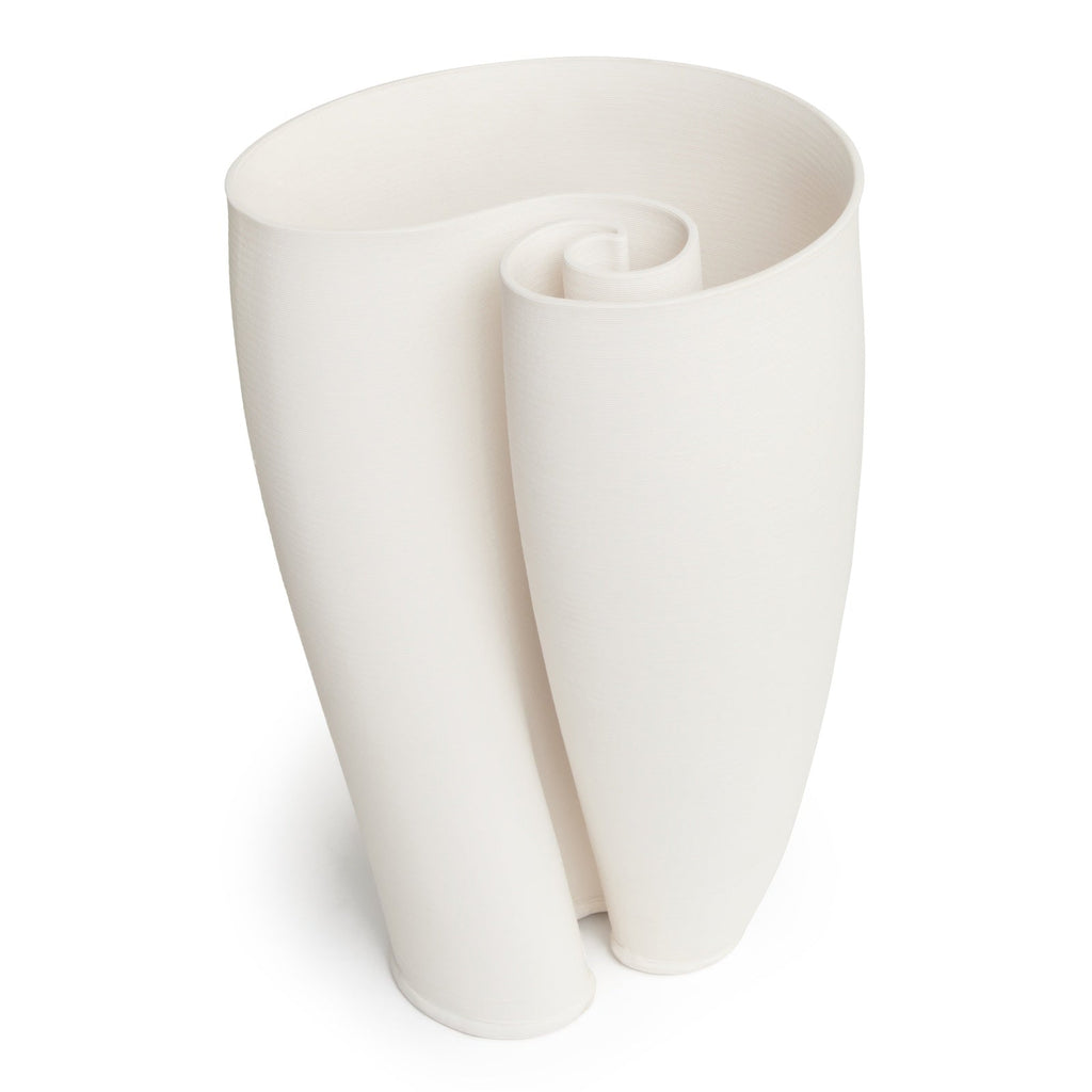 Buy Jade White Vase by P S Home and Living - at White Doors & Co