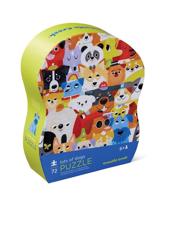 Buy Junior Puzzle 72pc - Lots Of Dogs by Tiger Tribe - at White Doors & Co