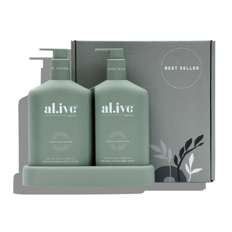 Buy Kaffir Lime & Green Tea Duo by Al.ive - at White Doors & Co