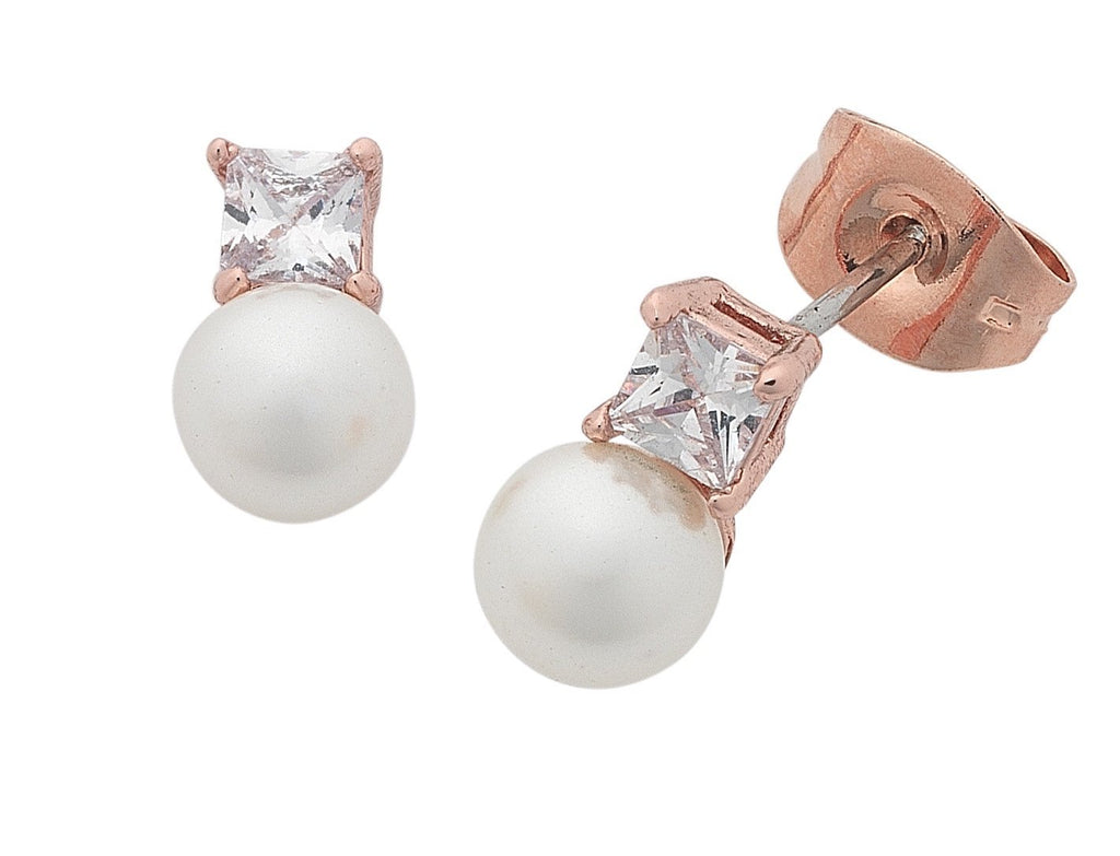 Buy Kali Rose Gold Earring by Liberte - at White Doors & Co