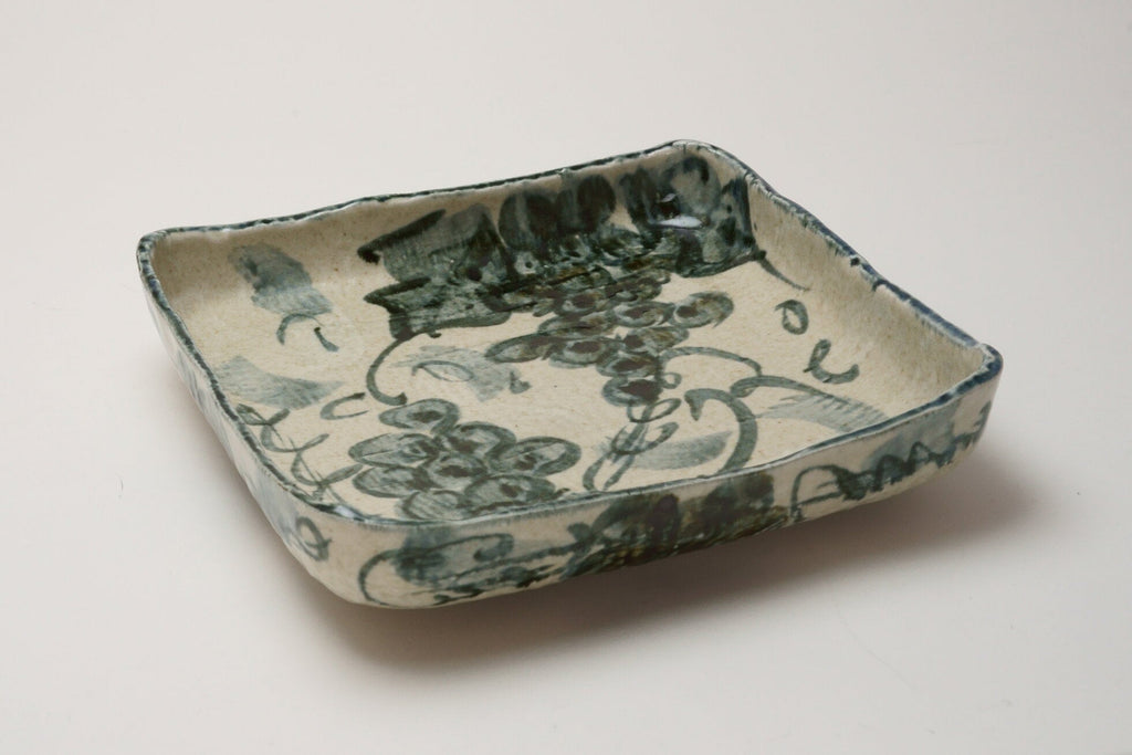 Buy KOSOME BUDOH vines square plate by Concept Japan - at White Doors & Co