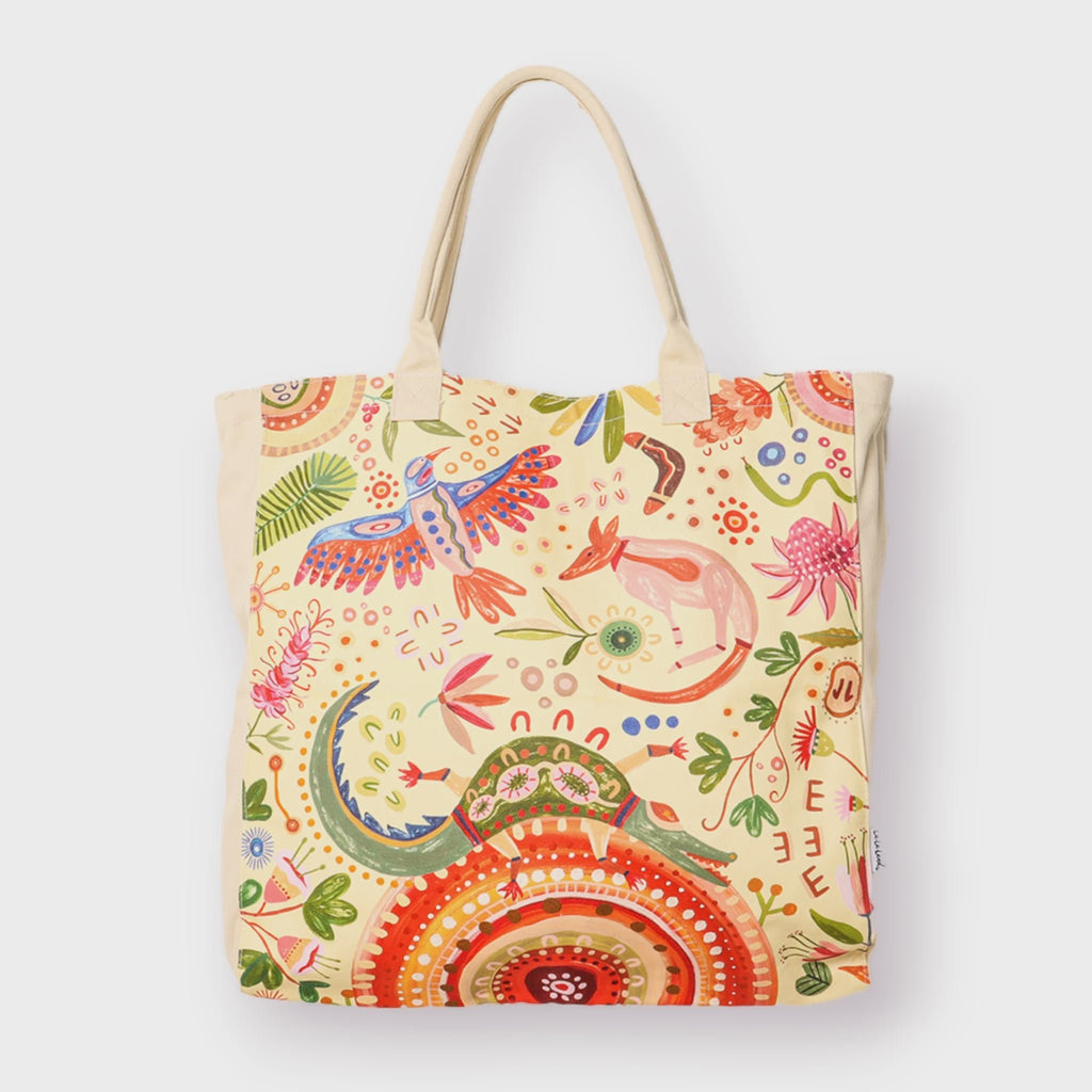 Buy Large Tote Gunjull Jagun by La La Land - at White Doors & Co