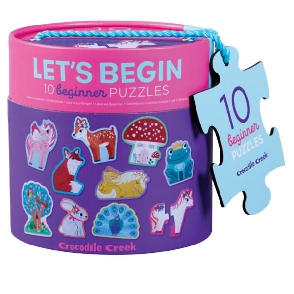 Buy Let's Begin 2 Puzzle - Unicorn by Tiger Tribe - at White Doors & Co