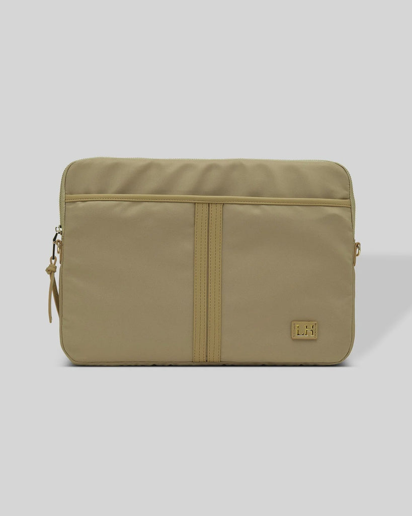 Buy Lina Nylon Laptop Case- Beige by Louenhide - at White Doors & Co