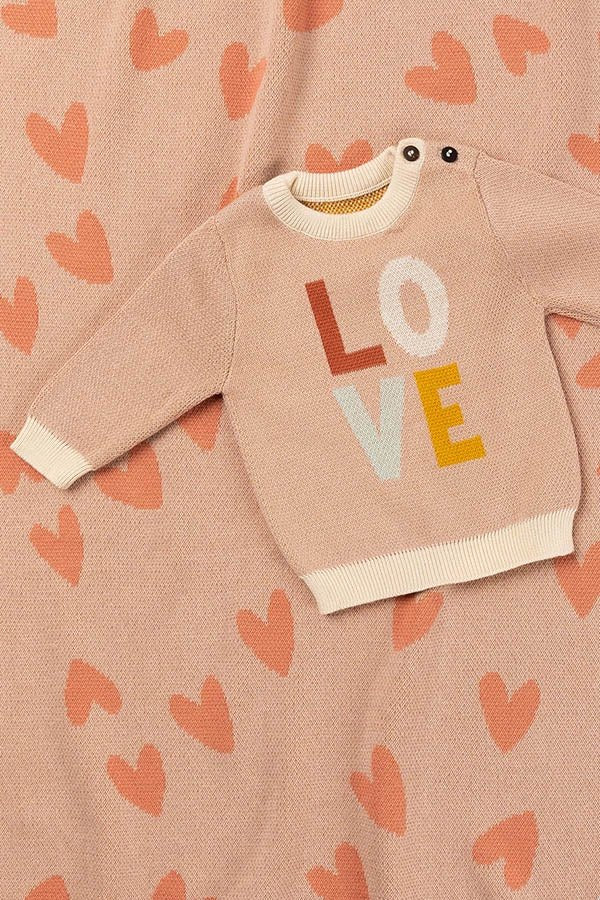 Buy Love Jumper (1-2 year) by Indus Design - at White Doors & Co