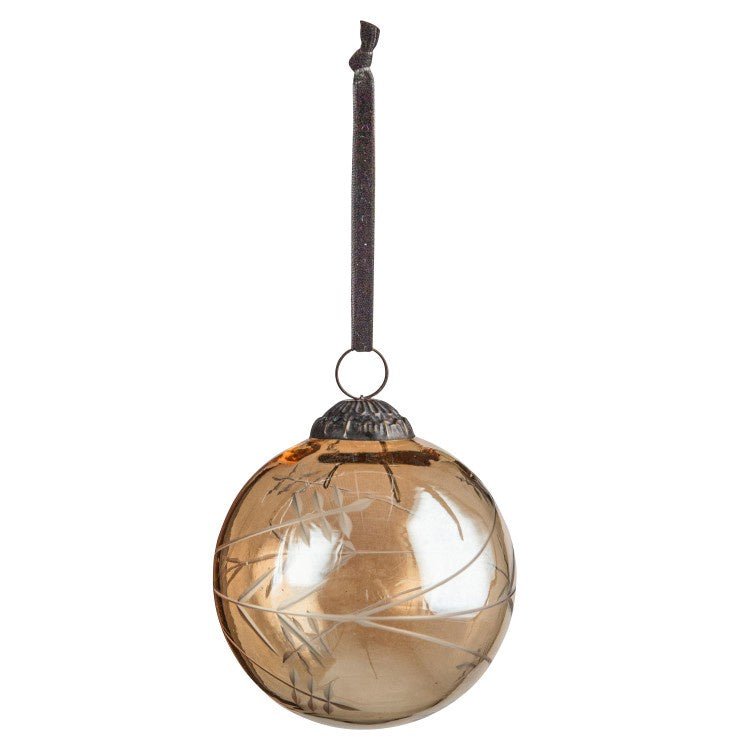 Buy Lucie Etched Baubles Gold by Gallery - at White Doors & Co
