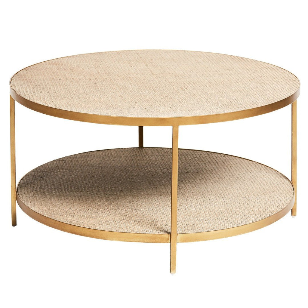 Buy Manhatten Round Coffee Table by Canvas & Sasson - at White Doors & Co