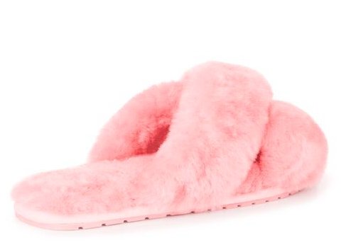 Buy Mayberry Baby Pink Slippers by Emu Australia - at White Doors & Co