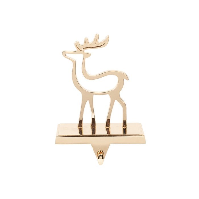 Buy Metal Stocking Holding Deer - Copper by Swing - at White Doors & Co