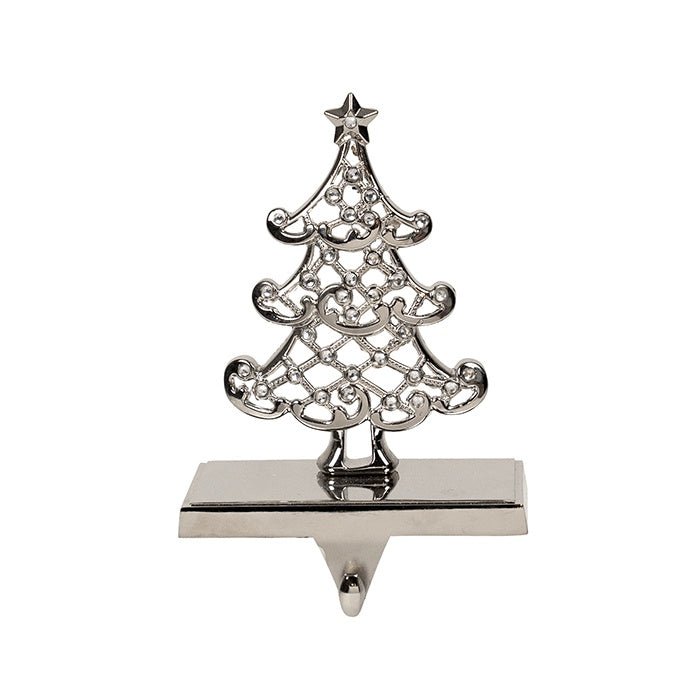 Buy Metal Stocking Holding Tree - Silver by Swing - at White Doors & Co