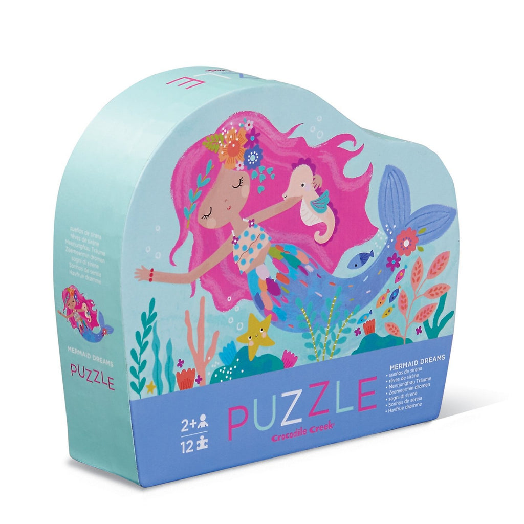 Buy Mini Puzzle 12 pc - Mermaid Dreams by Tiger Tribe - at White Doors & Co
