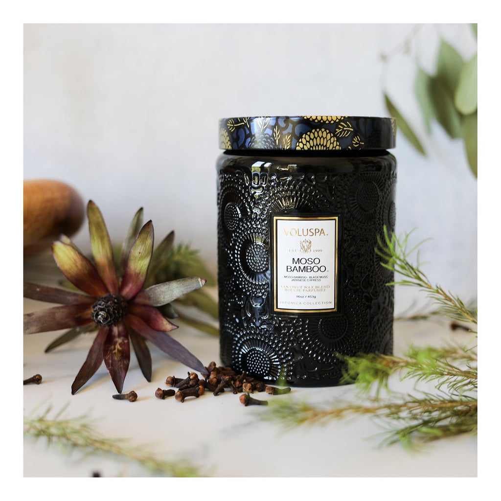 Buy Moso Bamboo Candle by Voluspa - at White Doors & Co
