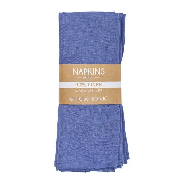 Buy Napkin Set – Linen by Annabel Trends - at White Doors & Co