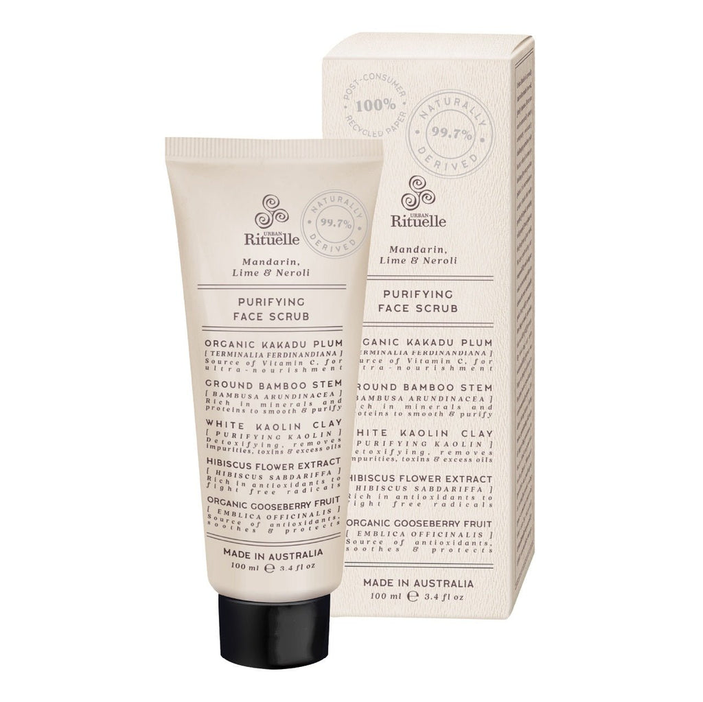Buy Natural Remedy Face Scrub by Urban Rituelle - at White Doors & Co