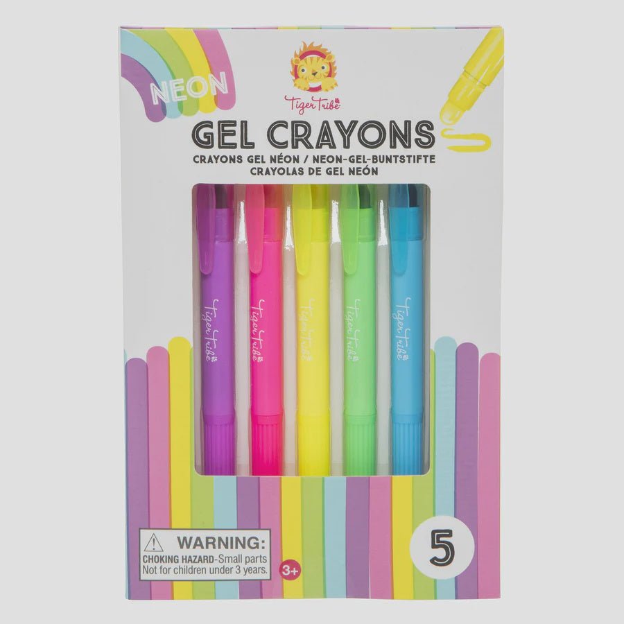 Buy Neon Gel Crayons by Tiger Tribe - at White Doors & Co