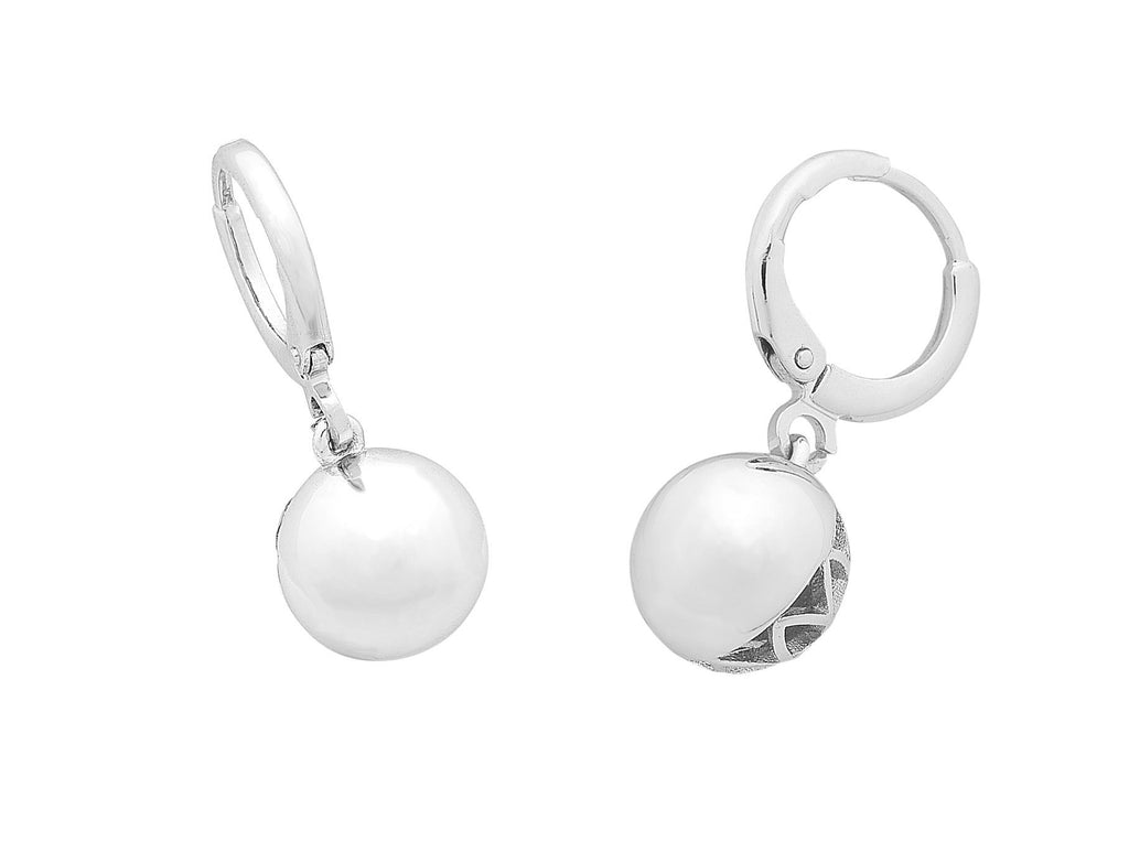 Buy Olive Earring - Silver by Liberte - at White Doors & Co