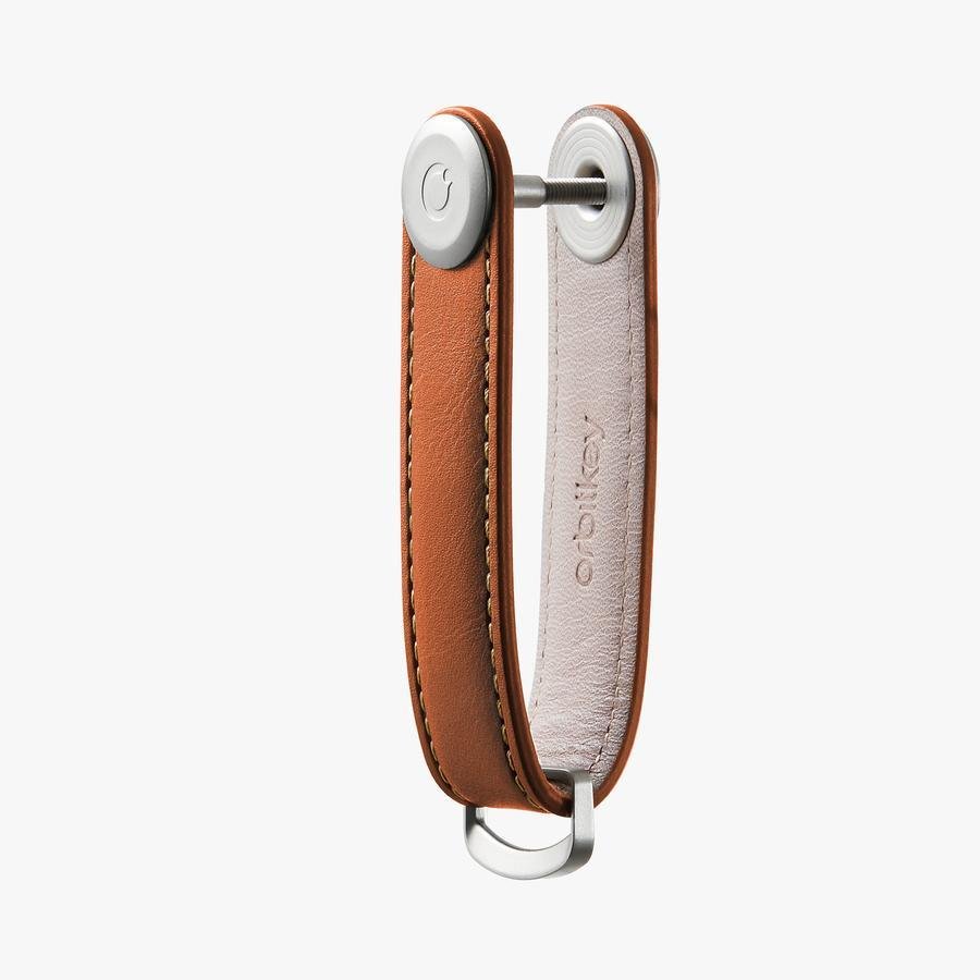 Buy Orbitkey Leather Cognac & Tan by OrbitKey - at White Doors & Co