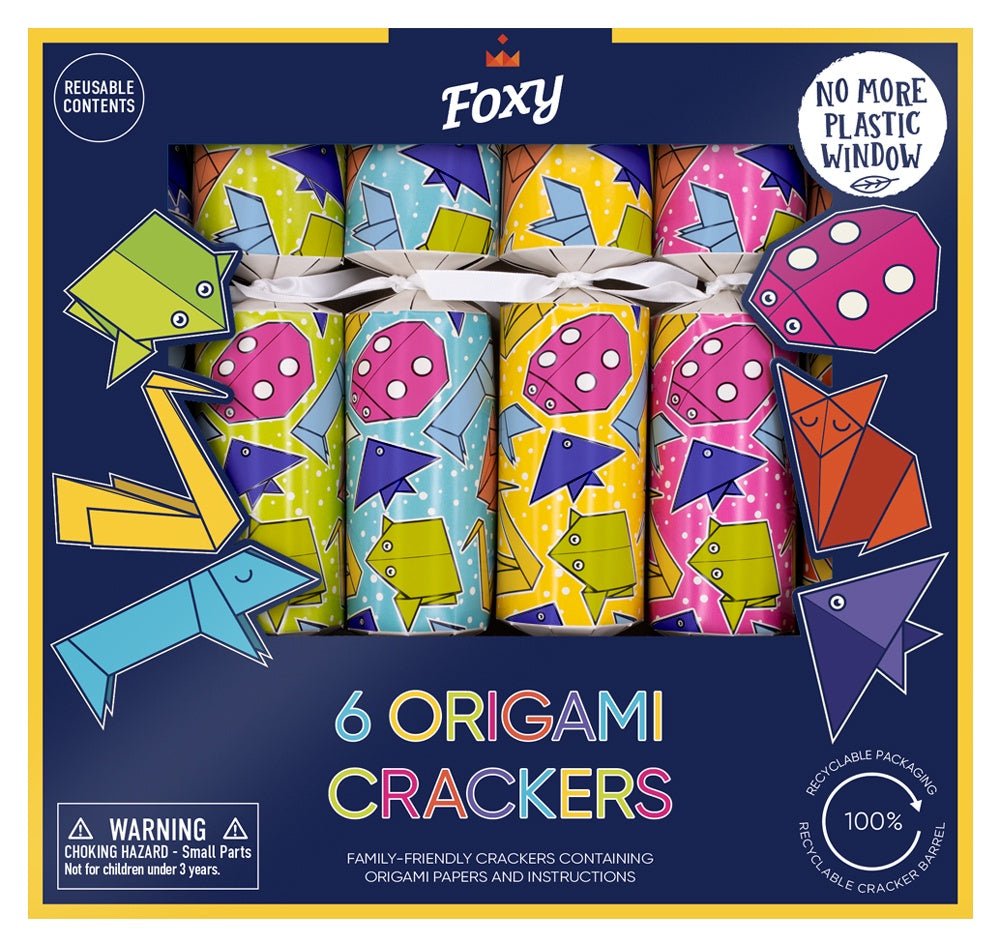 Buy Origami Christmas Crackers 6pk by Paperie - at White Doors & Co