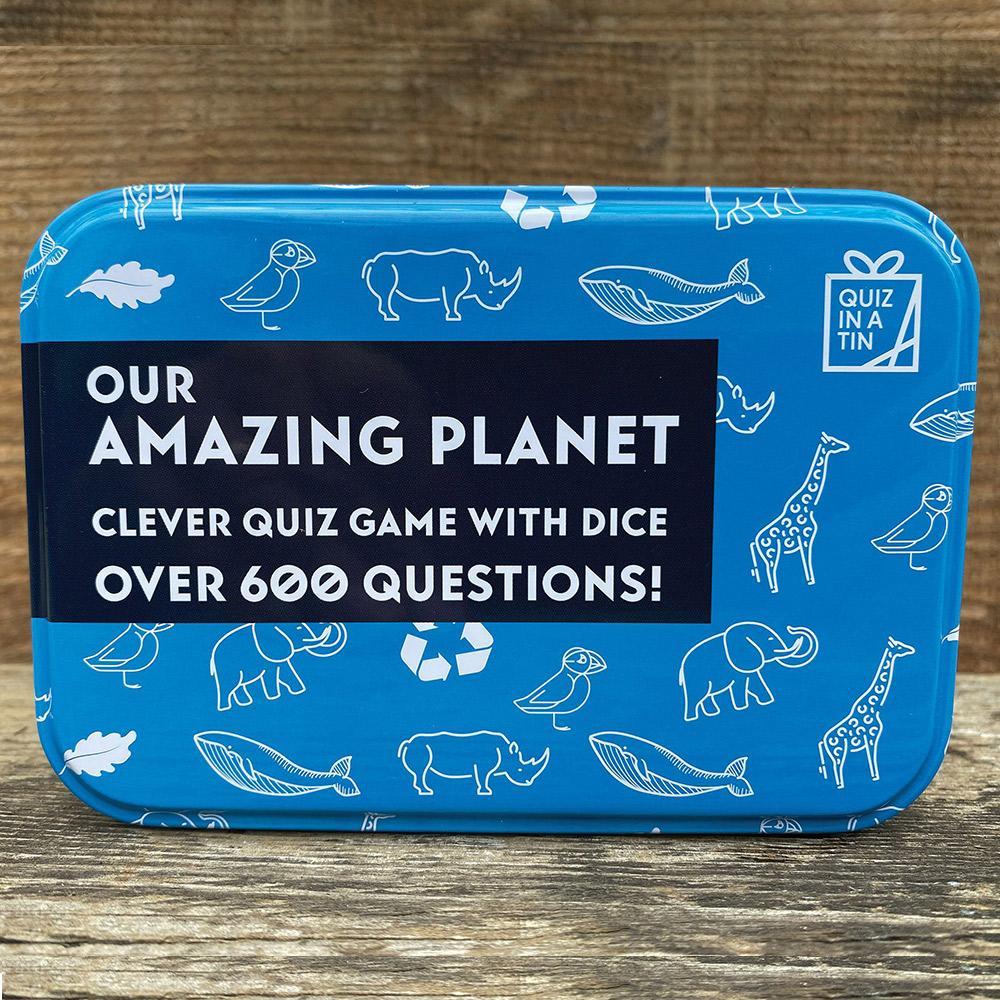 Buy Our Amazing Planet Quiz In a Tin by IndependenceStudios - at White Doors & Co