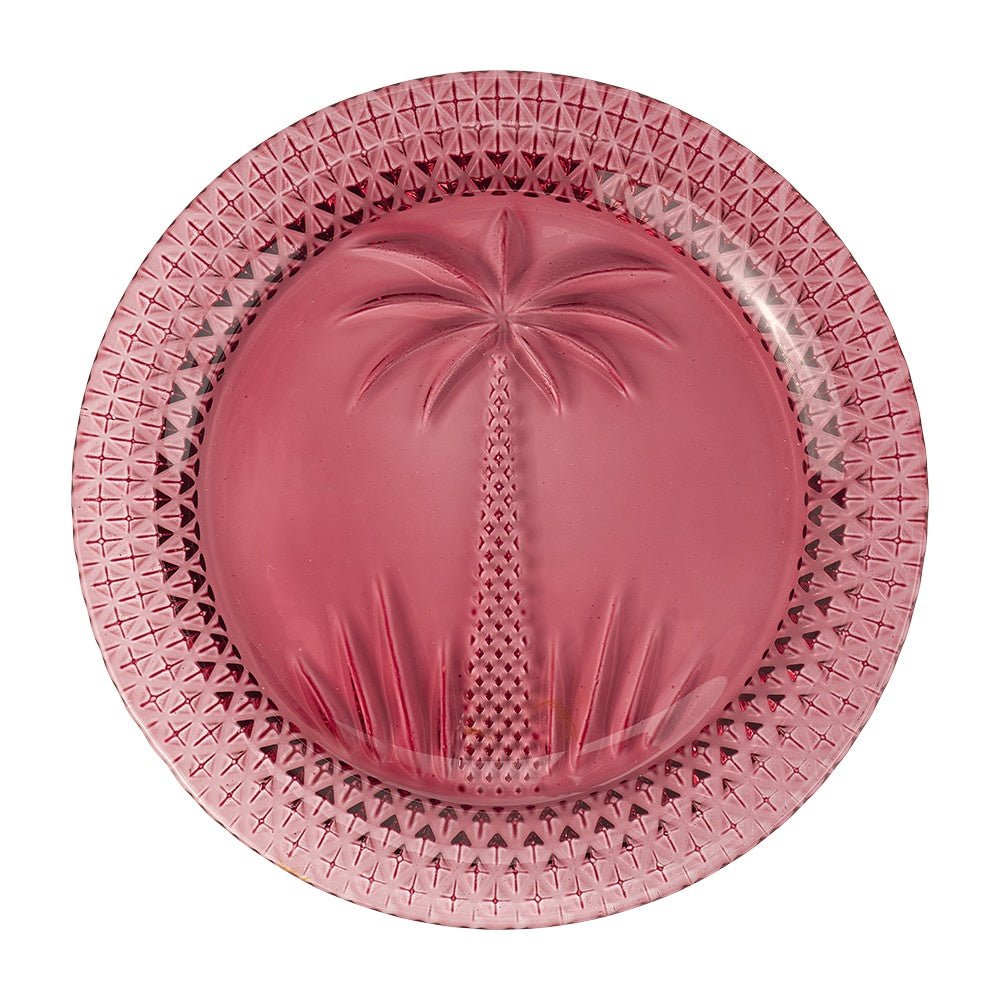 Buy Palm Plate - Pink by Annabel Trends - at White Doors & Co
