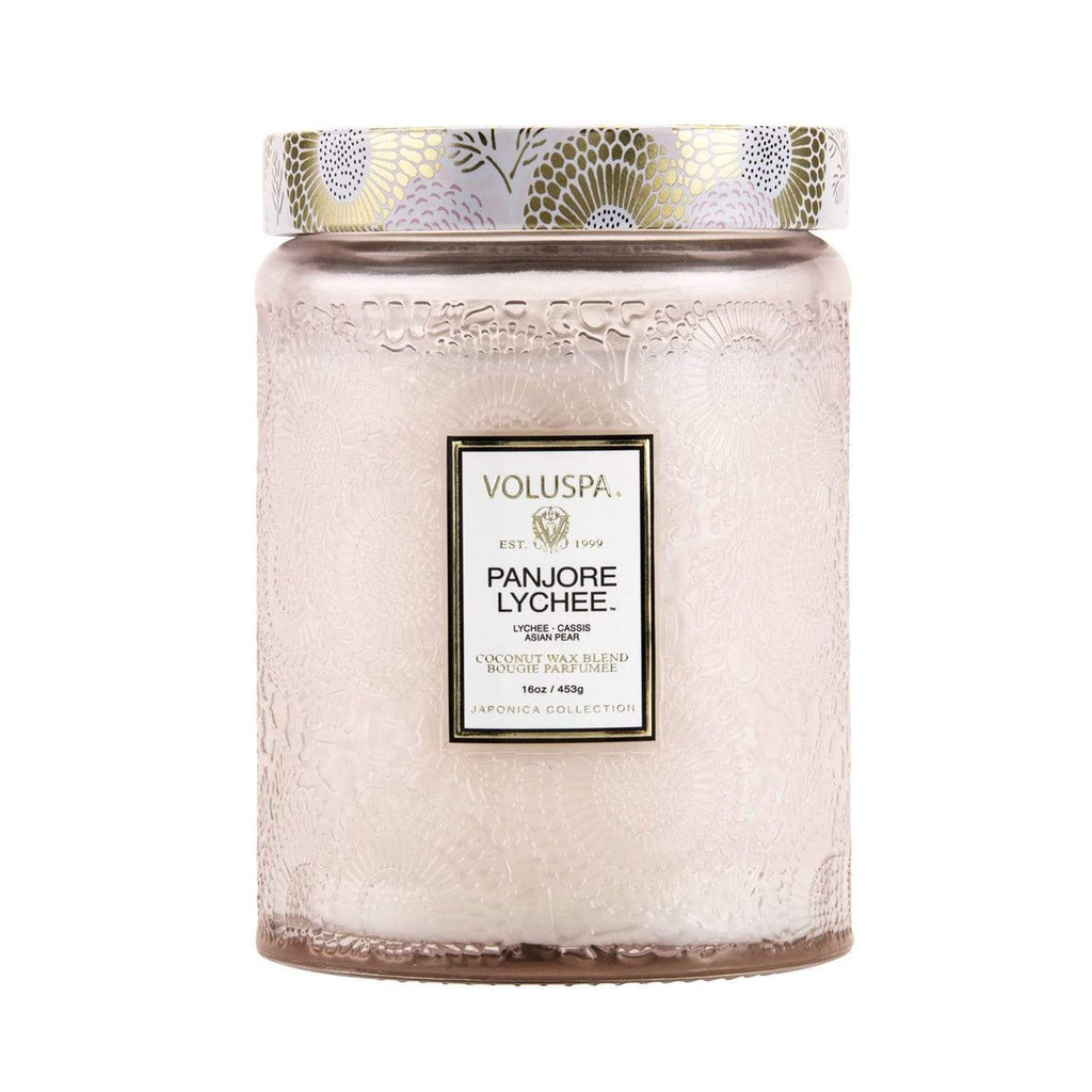 Buy Panjore Lychee Candle by Voluspa - at White Doors & Co