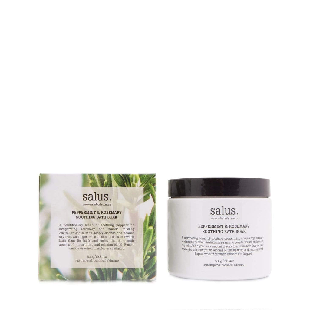 Buy Peppermint & Rosemary Soothing Bath Soak by Salus - at White Doors & Co