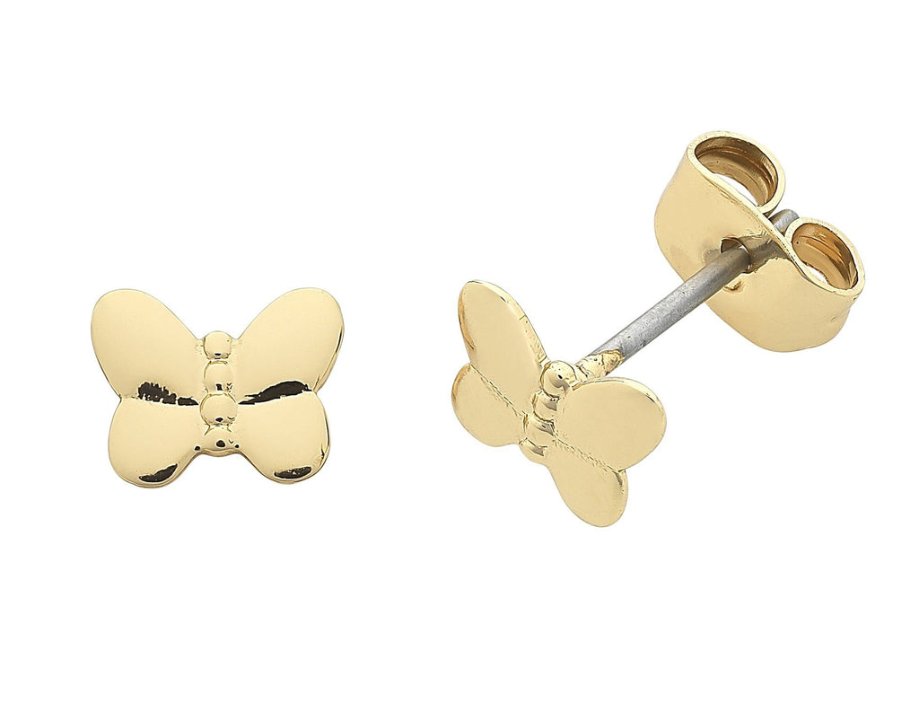 Buy Petite Flutter Gold Earring by Liberte - at White Doors & Co