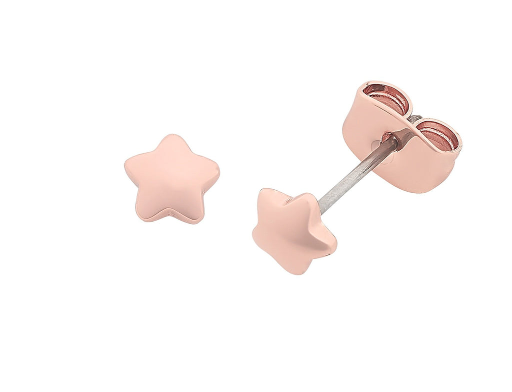 Buy Petite Twinkle Earrings - Rose Gold by Liberte - at White Doors & Co