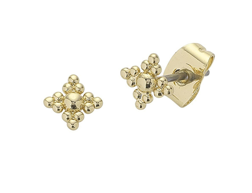 Buy Petite Una Gold Earrings by Liberte - at White Doors & Co