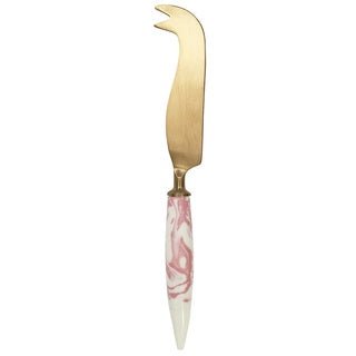 Buy Pink Marble Cheese Knife by Kip & Co - at White Doors & Co