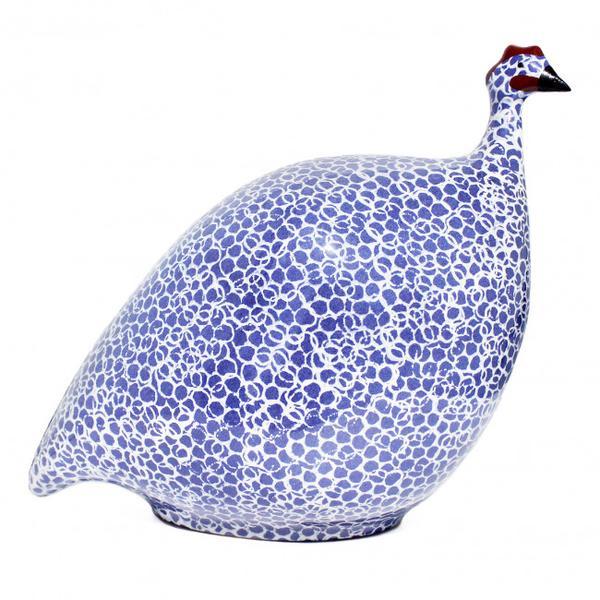 Buy Pintade Standing Large (Guinea Fowl) - Blue by Saison - at White Doors & Co