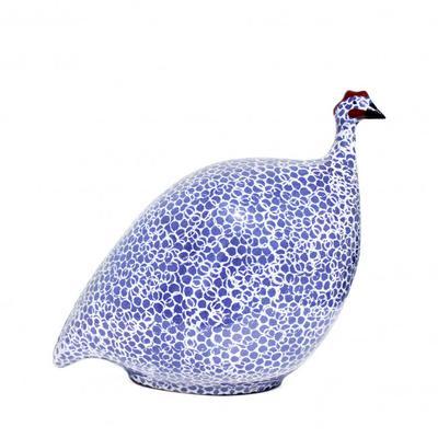 Buy Pintade Standing Medium (Guinea Fowl)- Blue by Saison - at White Doors & Co