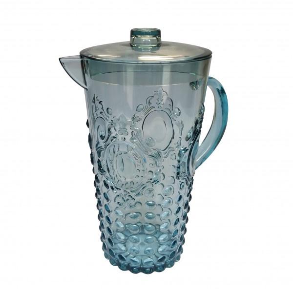 Buy Pitcher Acrylic - Aqua by Flair - at White Doors & Co