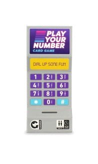 Buy Play Your Number Card Game by Ginger Fox - at White Doors & Co