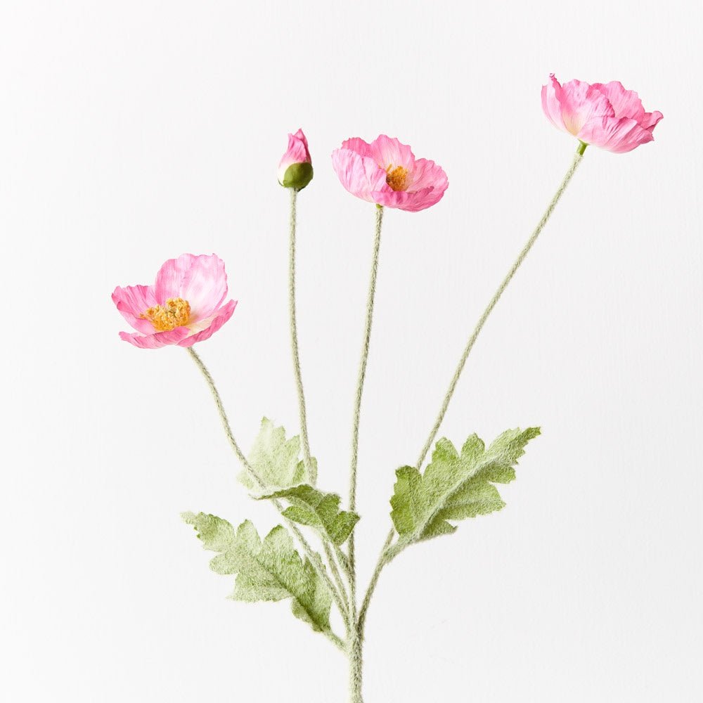 Buy Poppy Iceland Spray-Fuschia by Floral Interiors - at White Doors & Co