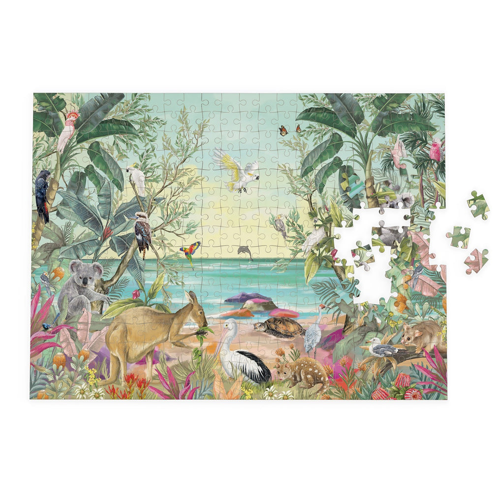Buy Puzzle Nature Dwellings Tropical by La La Land - at White Doors & Co