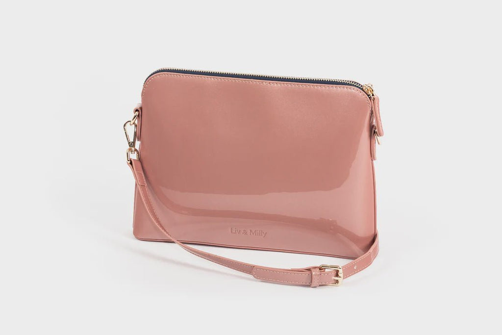 Buy Ravello Bag in Dusty Pink by Liv & Milly - at White Doors & Co