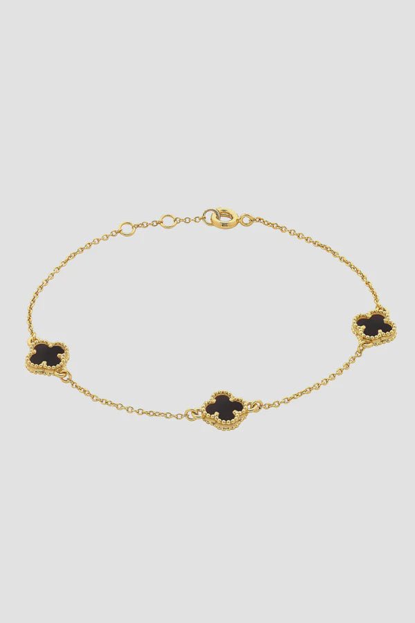 Buy Reign Gold Jet Bracelet by Liberte - at White Doors & Co