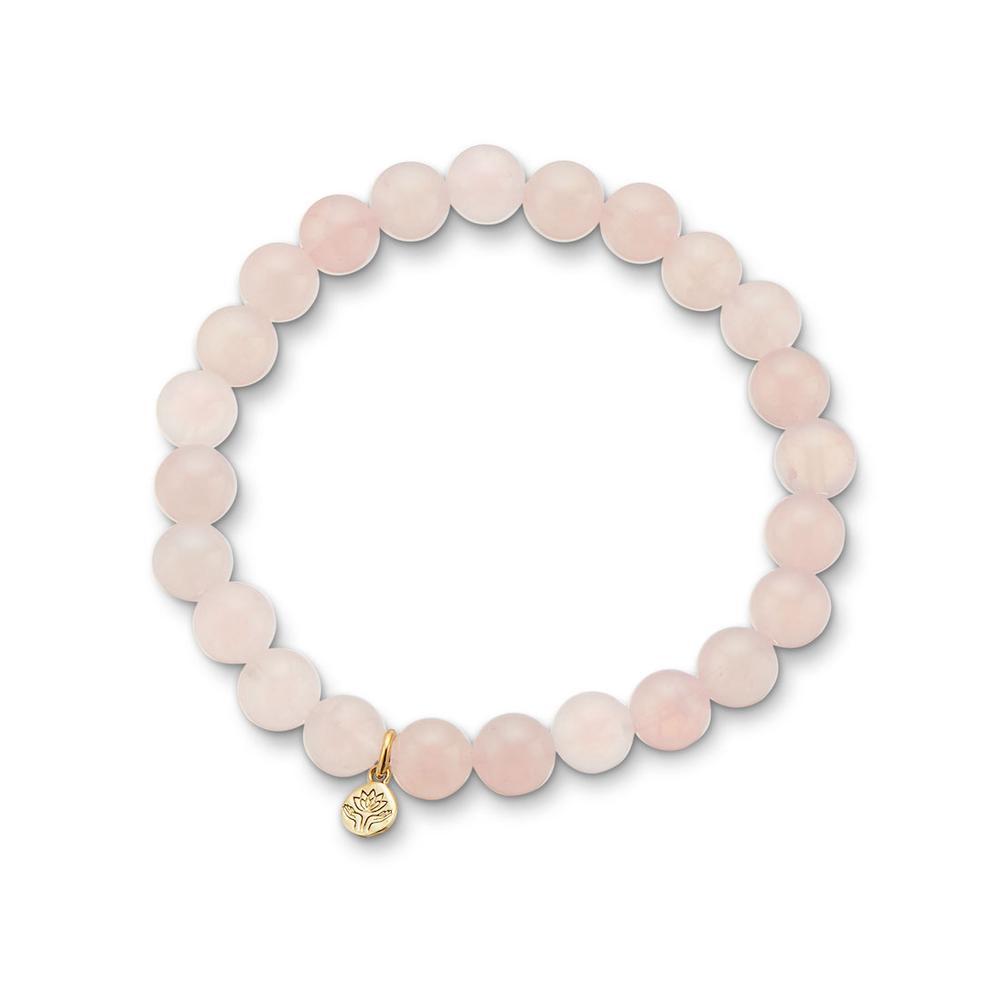 Buy Rose Quartz Energy Gems Bracelet by Palas - at White Doors & Co