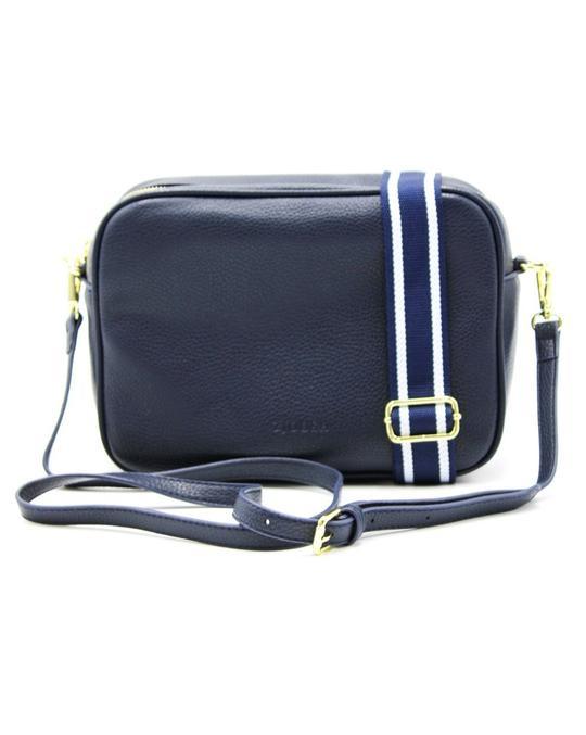 Buy Ruby Max Cross Body Bag - Navy by Zjoosh - at White Doors & Co
