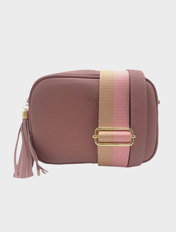 Buy Ruby Sports Cross Body Bag - Dusty Pink by Zjoosh - at White Doors & Co