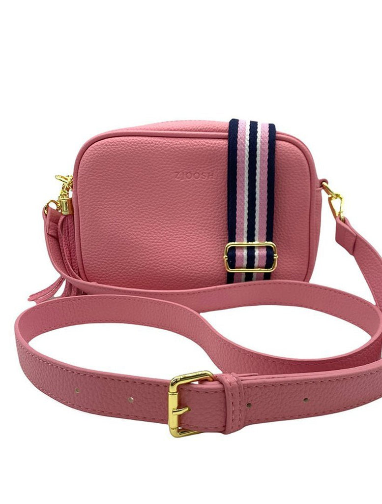 Buy Ruby Sports Cross Body Bag - Pink by Zjoosh - at White Doors & Co