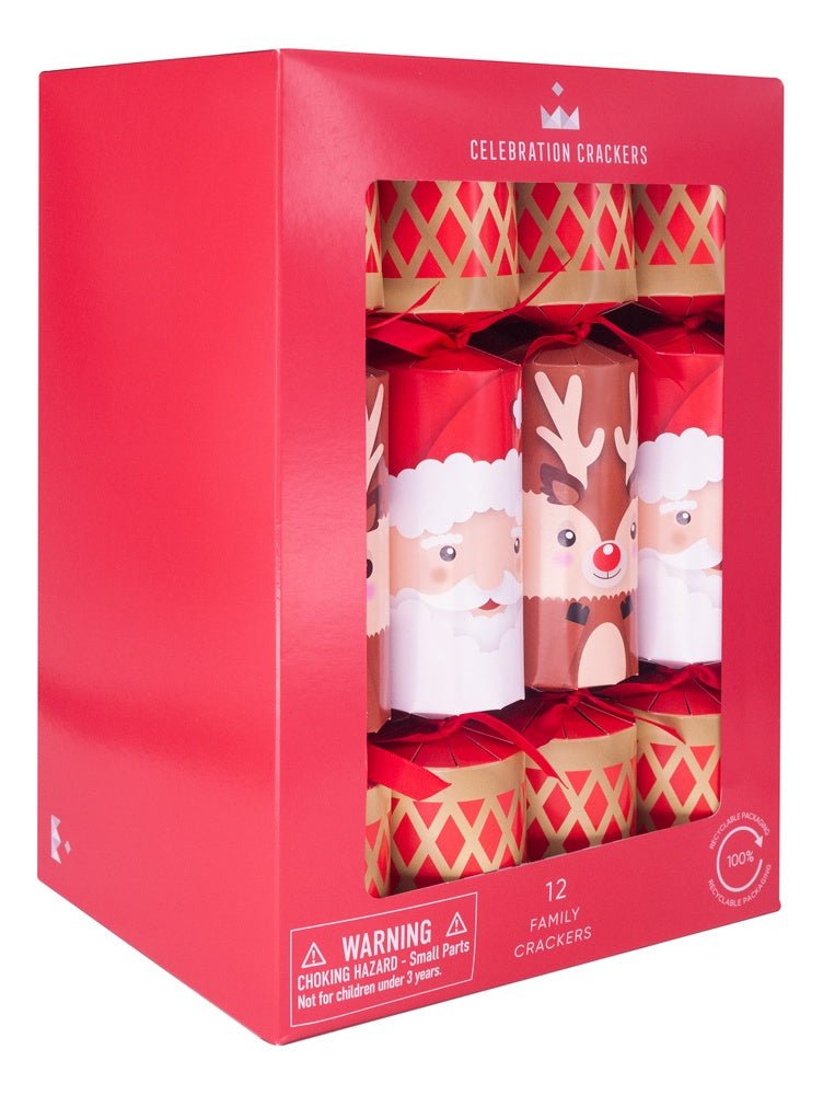 Buy Santa & Reindeer FSC Mix Bon Bons by Paperie - at White Doors & Co