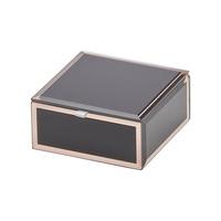Buy Sara Jewellery Box Small - Black by P S Home and Living - at White Doors & Co