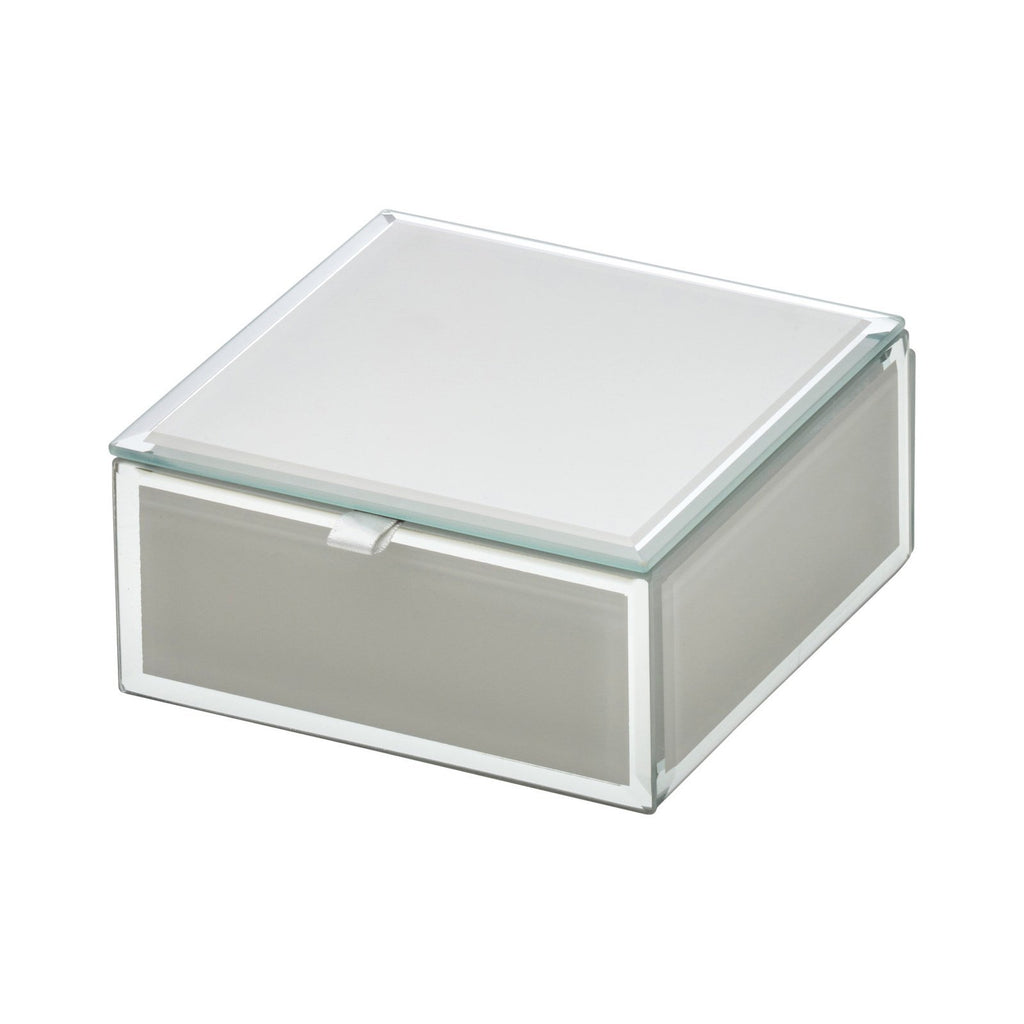 Buy Sara Jewellery Box Small - Grey by P S Home and Living - at White Doors & Co