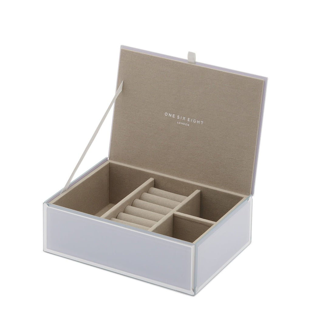 Buy Sara Mist Medium Jewellery Box by P S Home and Living - at White Doors & Co