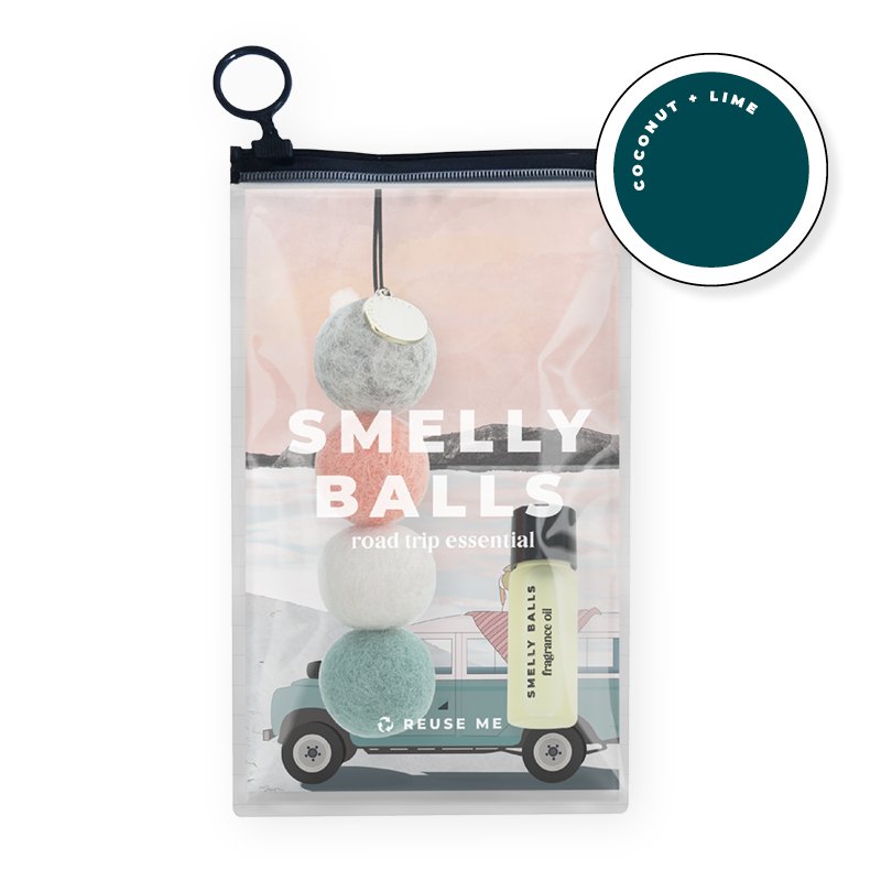Buy Seapink Smelly Balls Set - Coconut +Lime by Smelly Balls - at White Doors & Co